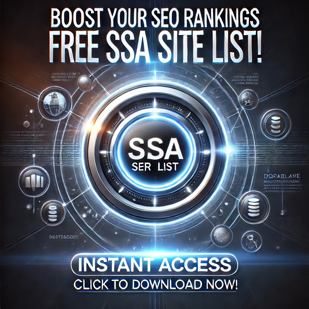 Free GSA SER site Lists Download